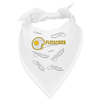 FLEISCHER - Bandana - Weiß - Vorne