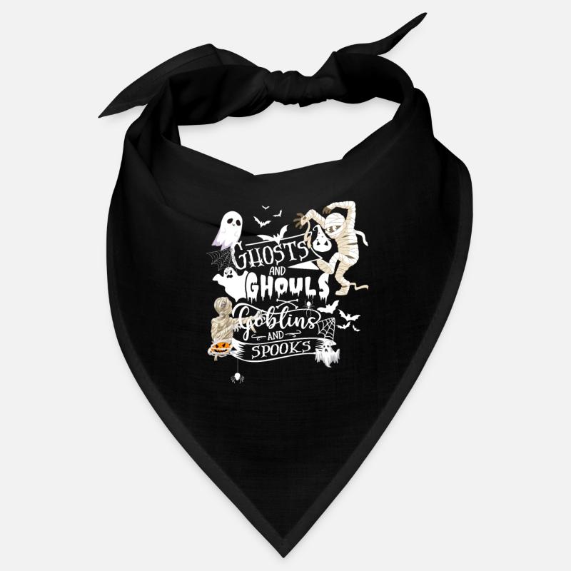 Ghosts Ghouls Goblins Spooks Halloween Bandana