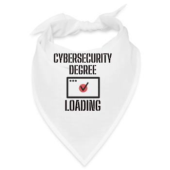 Cybersecurity - IT-Sicherheit Informatiker - Bandana - Weiß - Vorne