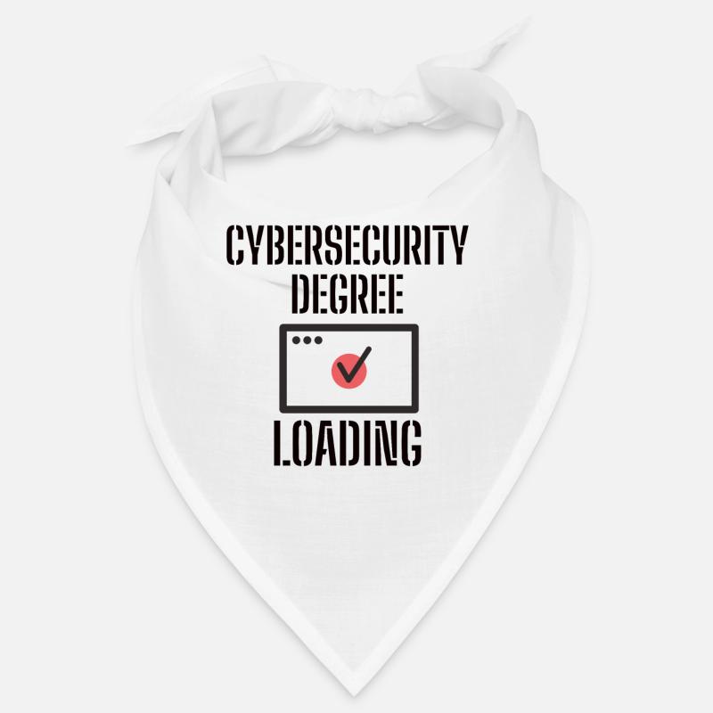 Cybersecurity - IT-Sicherheit Informatiker - Bandana - Weiß