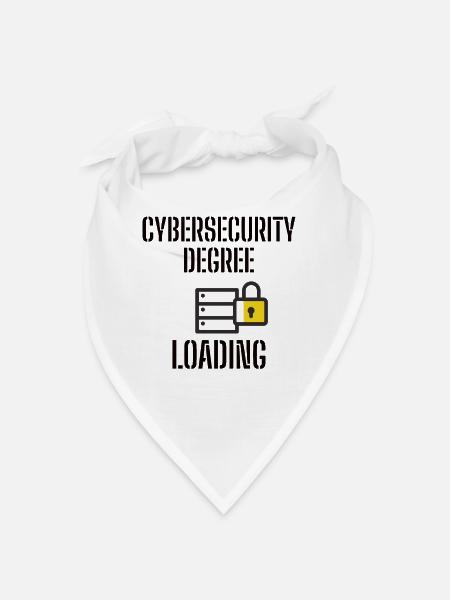 Cybersécurité - Informaticiens en sécurité des TI - Bandana - blanc