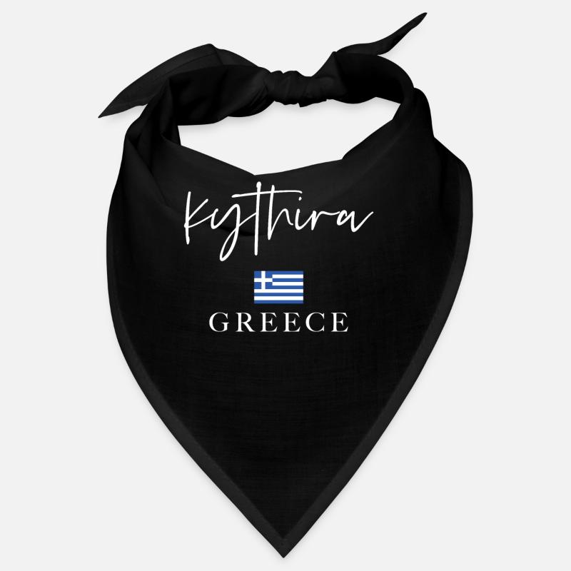 Vacances du drapeau de la Grèce - Île de Cythère Bandana