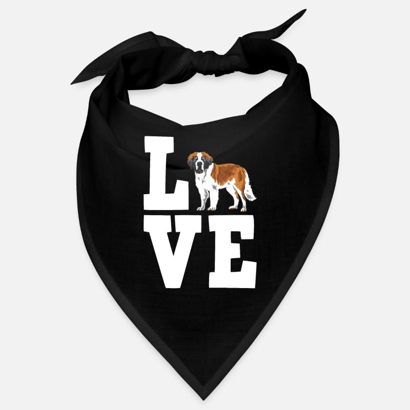 Bernhardiner Geschenk Hunde Bandana