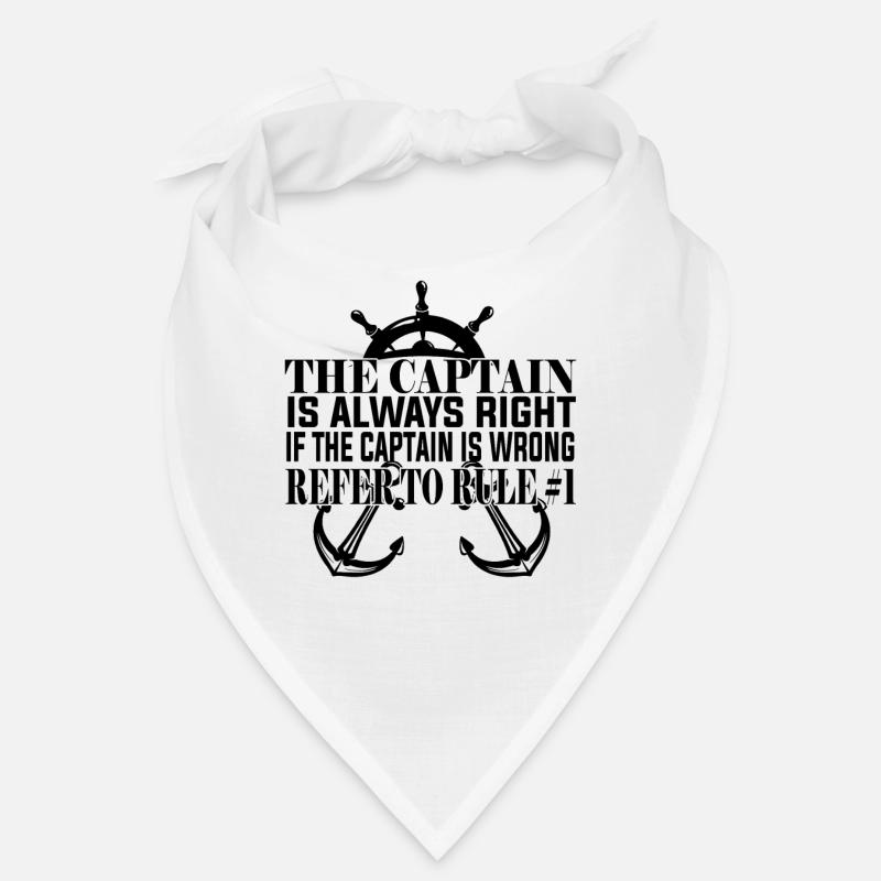 Sailing Ships Boat Captain Bandana