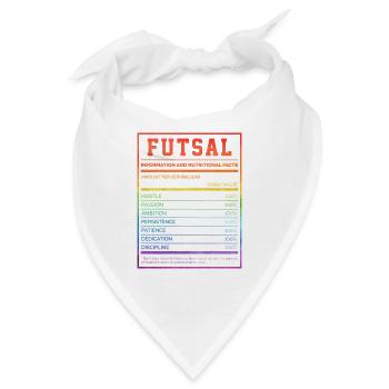 Futsal Information And Nutritional Facts Football - Bandana - Weiß - Vorne