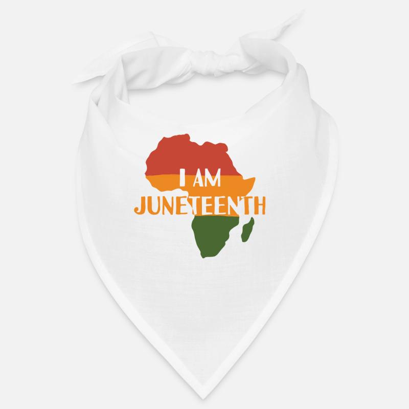 Je suis Juneteenth Africa Black Painter Bandana