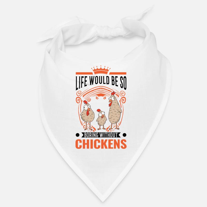 Poulets Élevage de poulets Éleveur de poulet Bandana