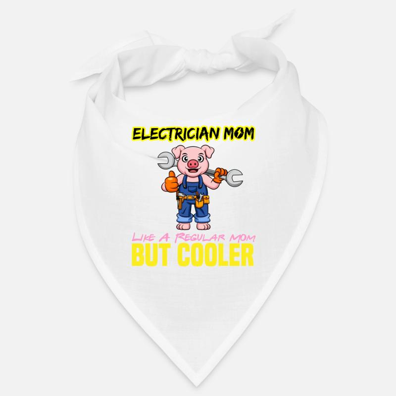 Maman électricienne comme une maman régulière mais plus cool Bandana