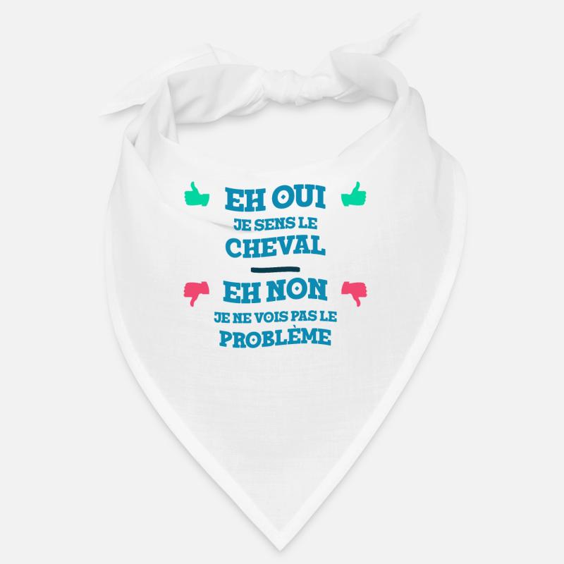 Eh Oui Je Sens Le Cheval Idée Cadeau Cavalière Bandana