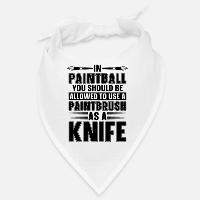 En paintball, vous devriez paintball paint gun player Bandana