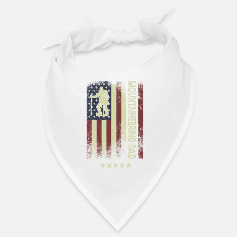 U.S. Flag - Mountaineering Dad Bandana