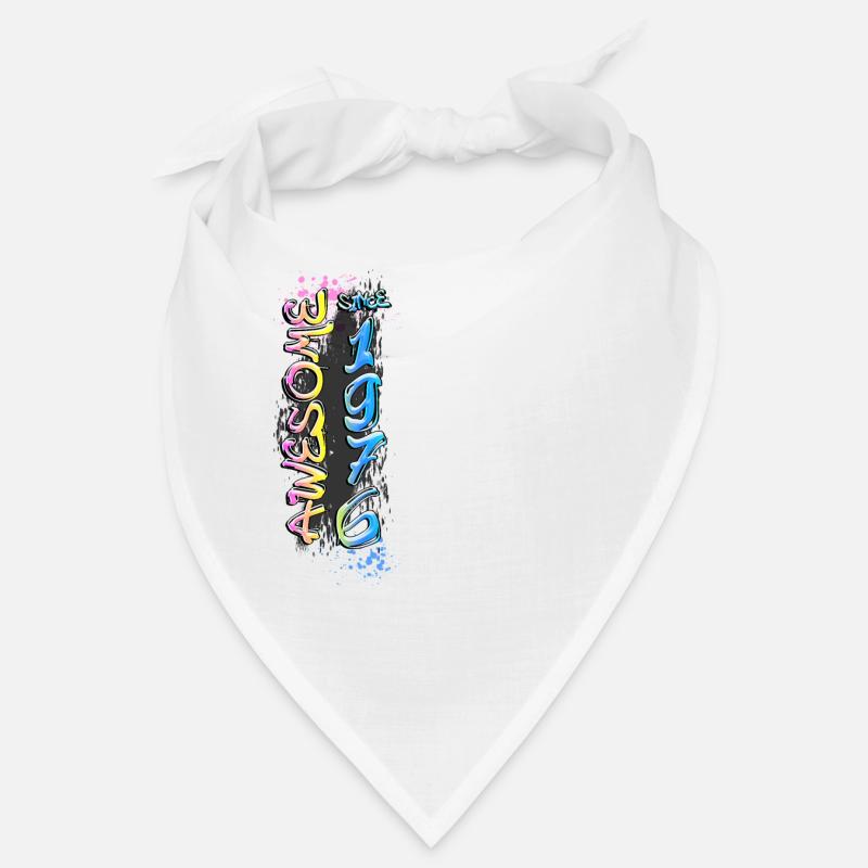 Awesome since 1976 Graffiti Motiv Bandana