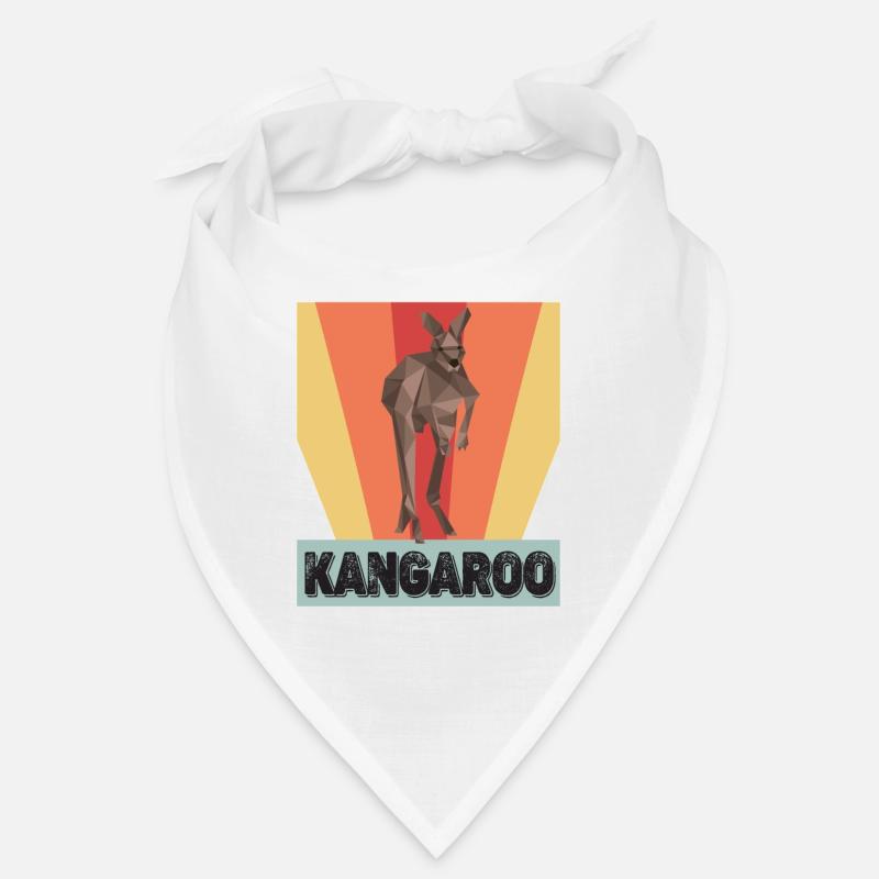 Känguru Retro Outback Australien Beuteltiere Kängu Bandana