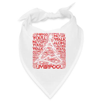 Liverpool - Bandana - Weiß - Vorne