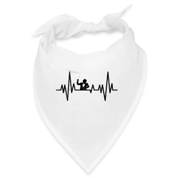 Dirigenten Geschenk Dirigent Musik Dirigieren - Bandana - Weiß - Vorne