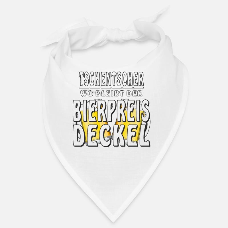 TSCHENTSCHER WO BLEIBT DER BIERPREIS DECKEL Bandana