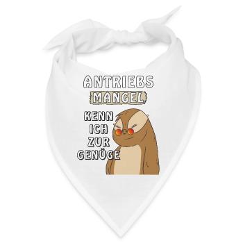 FAULTIER ANTRIEBS MANGEL - Bandana - Weiß - Vorne