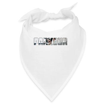 parkour - Bandana - Weiß - Vorne