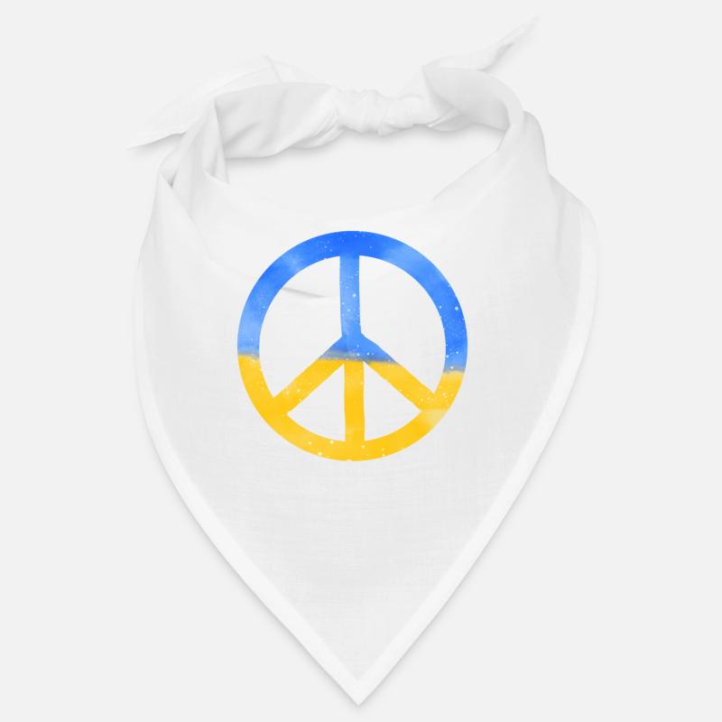 Stand with Ukraine Peace No War Bandana