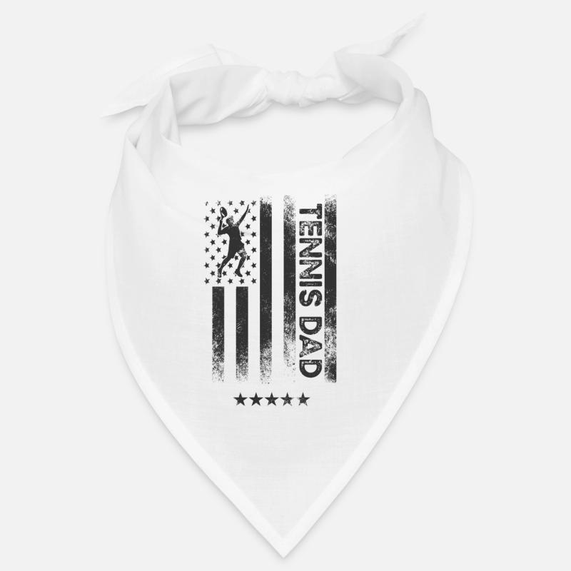 U.S. Flag - Tennis Dad Bandana
