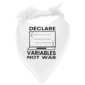 Softwareentwickler Programmierer Geschenk - Bandana - Weiß - Vorne
