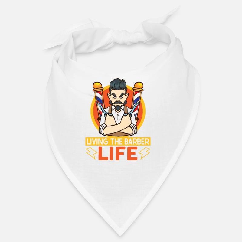 Barbe Barbier Coiffeur Coiffeur Salon de coiffure Bandana