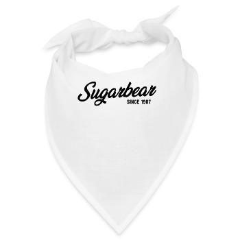Lustiger Zuckerbär seit 1907 - Bandana - Weiß - Vorne