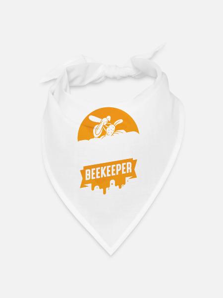 Fier apiculteur apiculteur apiculteur abeille mellifère - Bandana - blanc