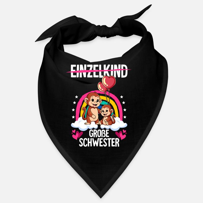 Ich werde Große Schwester Affen Bandana