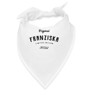 Franziska Limited Edition - Bandana - Weiß - Vorne