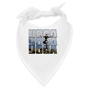 Yoga - Bandana - Weiß - Vorne