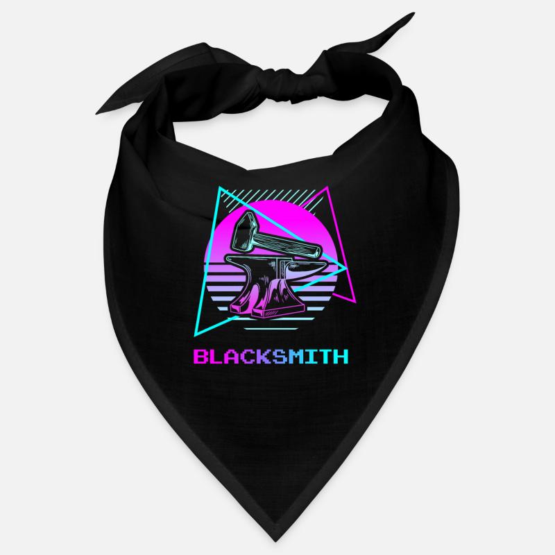 Rétro Vintage Classic Blacksmith Blacksmithing Bandana