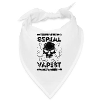 Vaping Serial Vapist E-zigarette - Bandana - Weiß - Vorne