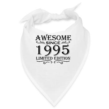 1995 - Jahrgang 1995 - Bandana - Weiß - Vorne
