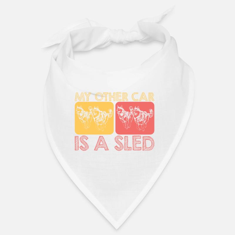 Schlittenhunderennen Schlittenhunde Geschenk Bandana