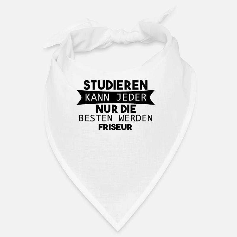 Friseur lustiger Spruch Bandana