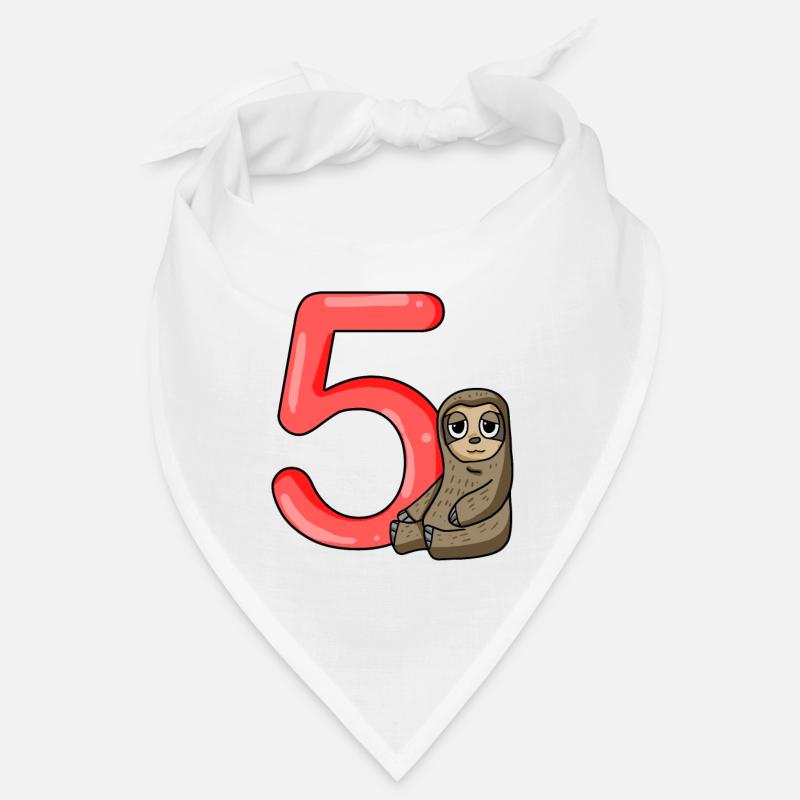 Young 5 years old sloth Bandana