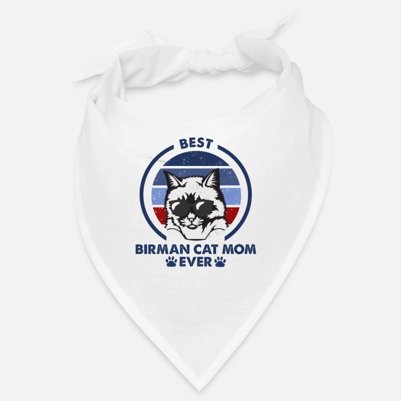 Maman chat - Chat birman Bandana