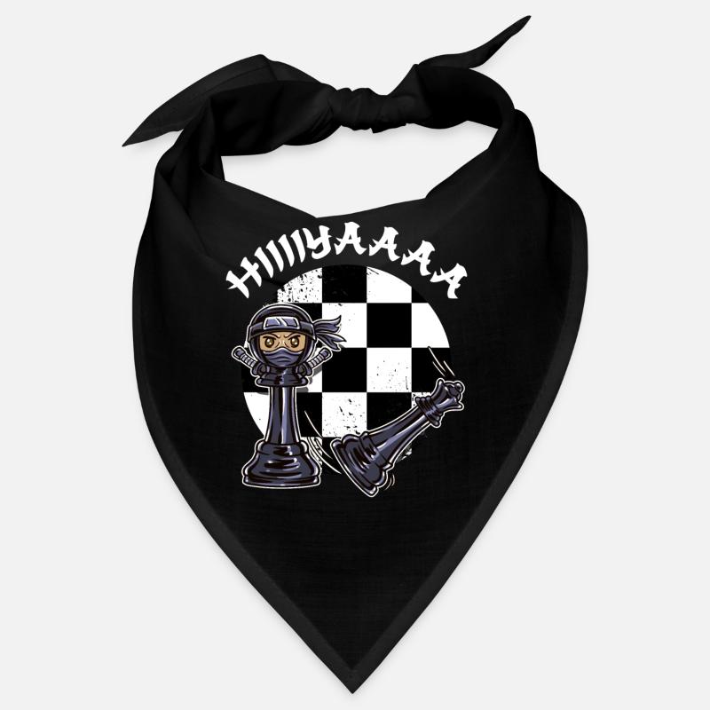 Ninja Chess Chess Player Chessboard Bandana