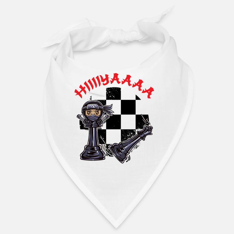 Ninja Chess Chess Player Chessboard Bandana