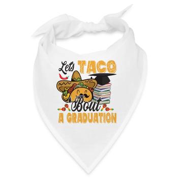 Tacos Für Eine Abschlussfeier - Bandana - Weiß - Vorne