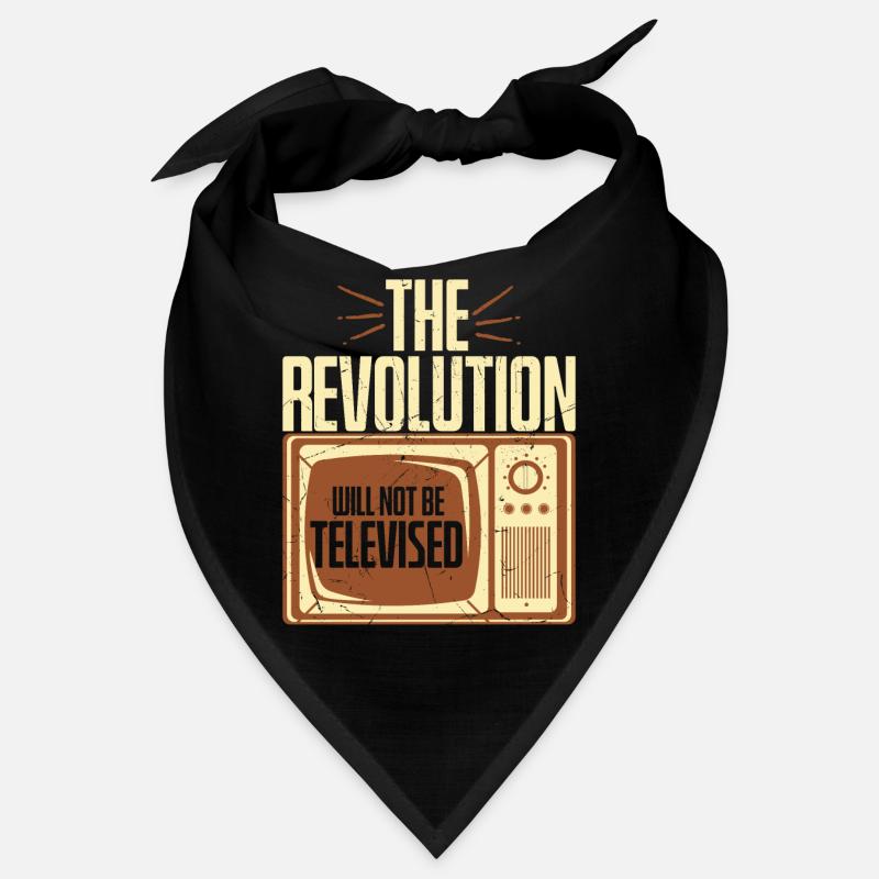 The Revolution Will Not Be Televised Bandana