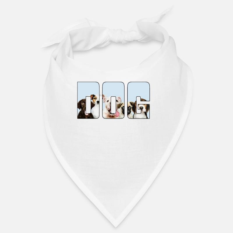 Hund - Bandana - Weiß