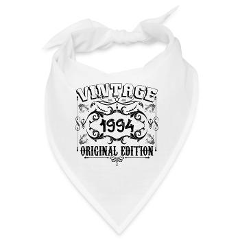 1994 | Vintage Aged Original 1994 Geburtstagsgeschenk - Bandana - Weiß - Vorne
