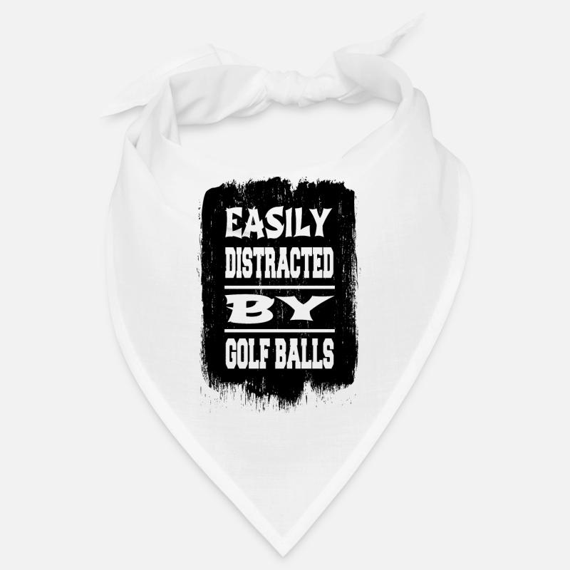 Déclaration Chemise de golf Golfmug Geek Golfclock Bandana