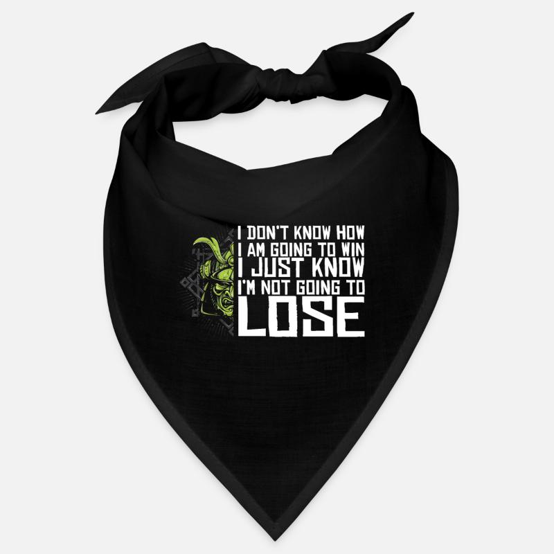 Samurai Quote Japanese Warrior Japan Ninja Bandana