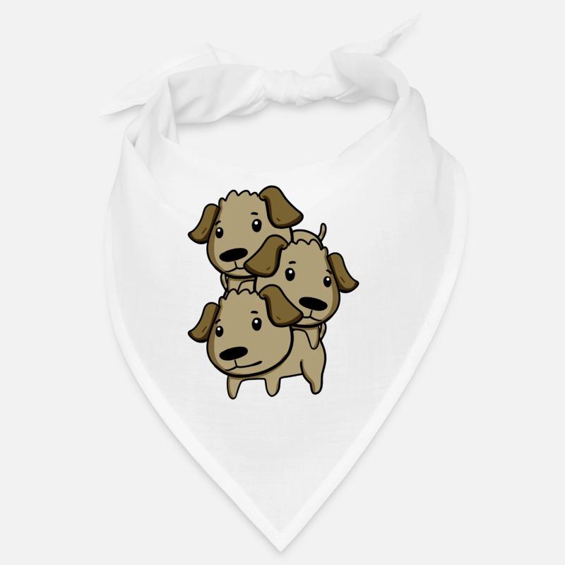 Chiens mignons Bandana