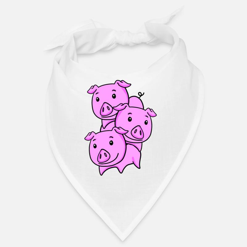 Porcs mignons Bandana