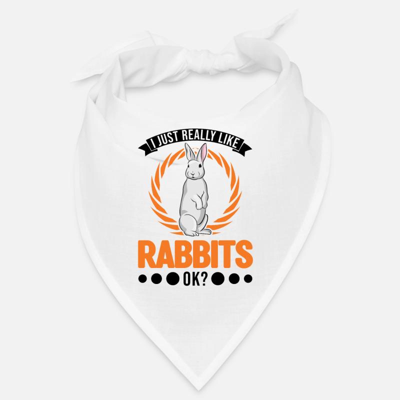 J’aime vraiment Rabbits Rabbit Rabbit Bandana