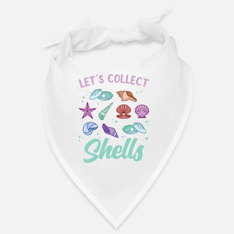 Collectons des coquillages Shell Shell Collector Bandana